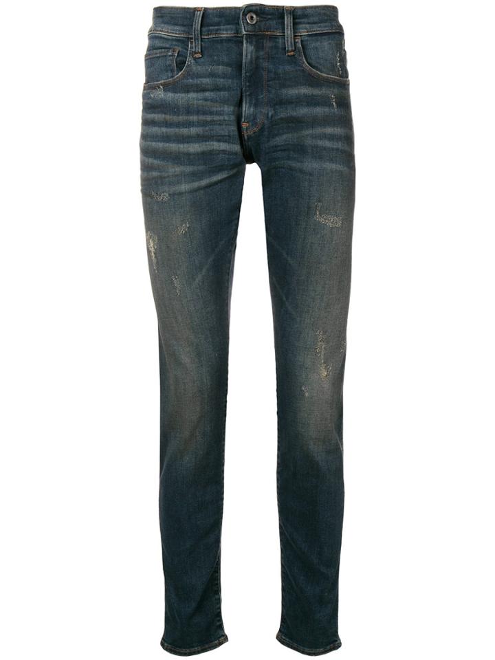 G-star Raw Research Slim-fit Jeans - Blue