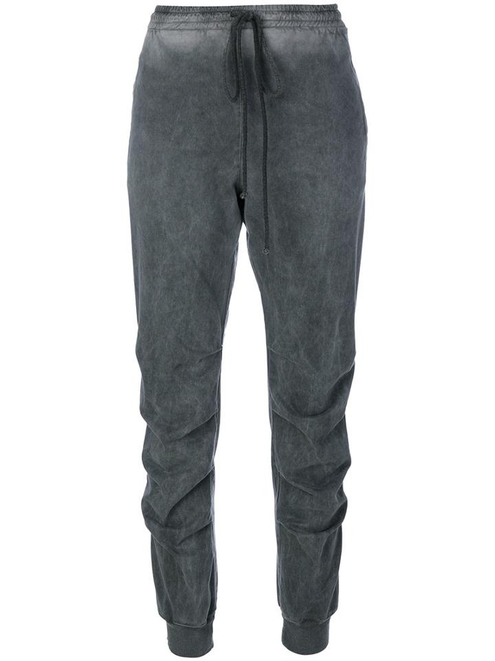 Lost & Found Rooms - Drawstring Slim-fit Sweatpants - Women - Cotton/spandex/elastane - Xs, Grey, Cotton/spandex/elastane