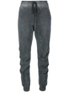Lost & Found Rooms - Drawstring Slim-fit Sweatpants - Women - Cotton/spandex/elastane - Xs, Grey, Cotton/spandex/elastane