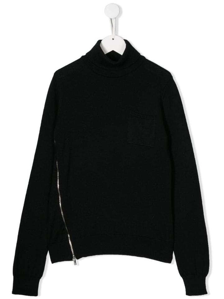 Dsquared2 Kids Teen Roll Neck Jumper - Black