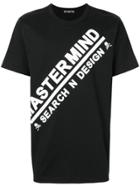 Mastermind World Logo Print T-shirt - Black