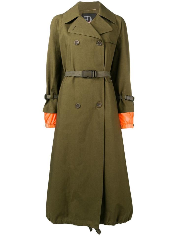 Bazar Deluxe Double-breasted Coat - Green