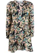Iro Bloomy Wrap Dress - Green