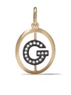 Annoushka 18kt Yellow Gold Diamond Initial G Pendant - 18ct Yellow