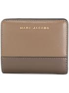 Marc Jacobs Colour Block Compact Wallet - Brown