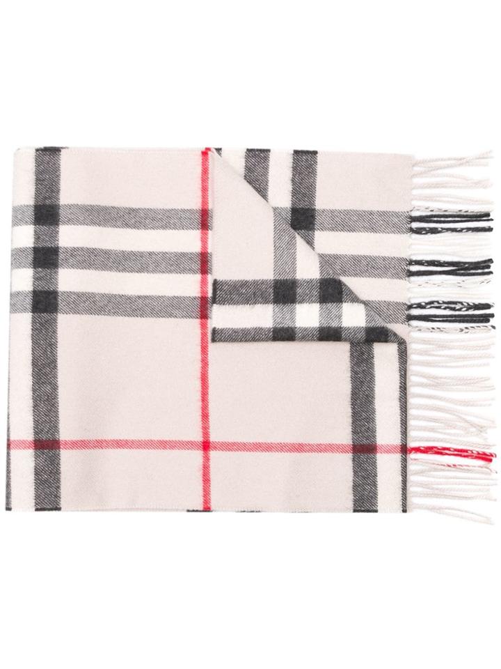 Burberry Classic Check Scarf - Grey