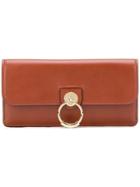 Chloé Tess Continental Wallet - Brown