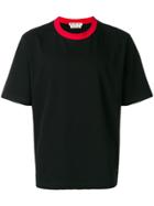 Marni Contrast Neck T-shirt - Black