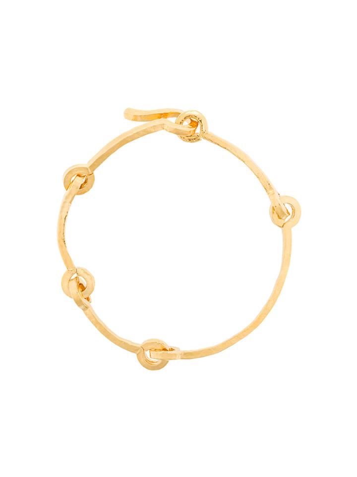 Wouters & Hendrix Technofossils Hammered Link Bracelet - Metallic