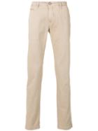 Jacob Cohen - Straight Leg Trousers - Men - Cotton/spandex/elastane - 35, Nude/neutrals, Cotton/spandex/elastane