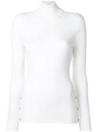 Versace Turtle Neck Sweater - White