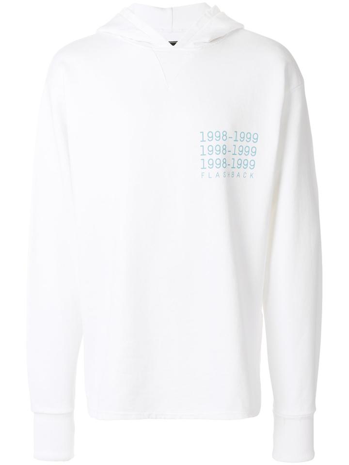 Paura Hooded Sweatshirt - White