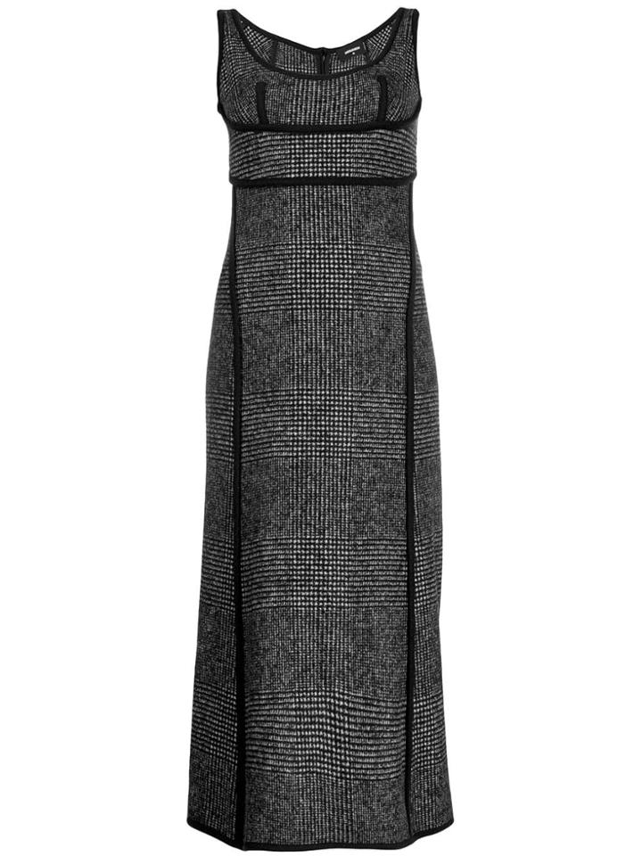 Dsquared2 Scoop Neck Midi Dress - Black