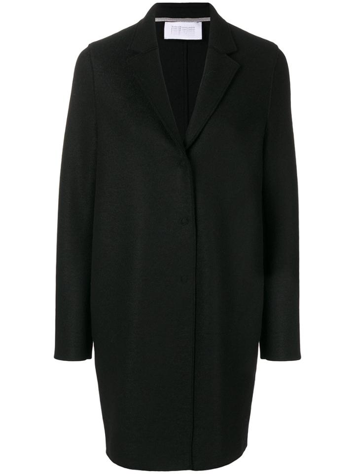 Harris Wharf London Cocoon Coat - Black