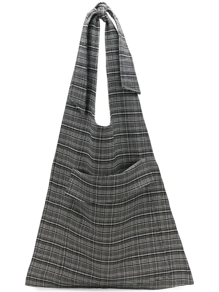 Raf Simons Wide Shoulder Bag - Black