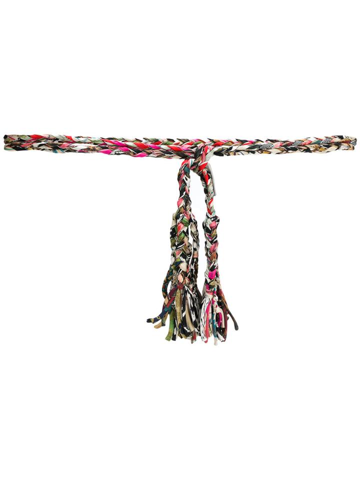 Pierre-louis Mascia Braided Rope Belt - Multicolour
