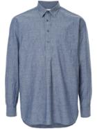 Kent & Curwen Henley Shirt - Blue