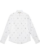 Gucci Symbols Oxford Cotton Duke Shirt - White