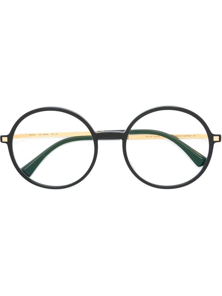 Mykita - 'liteanana' Glasses - Unisex - Acetate/metal - One Size, Black, Acetate/metal