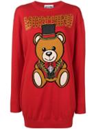 Moschino Teddy Circus Sweater - Red