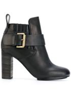See By Chloé Buckled Ankle Boots - Black