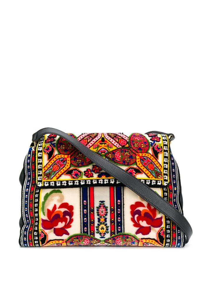 Etro Printed Tote Bag - Black