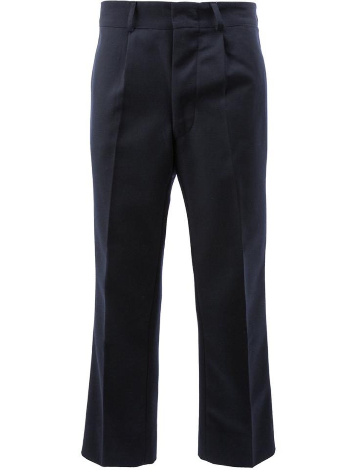 Myar Cropped Tailored Trousers - Blue