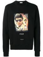 Ih Nom Uh Nit Scarface Print Sweatshirt - Black