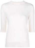 Sonia Rykiel Three-quarter Sleeved Jumper - White