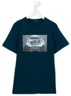 Aston Martin Kids Car Print T-shirt, Boy's, Size: 14 Yrs, Blue