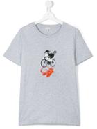 Paul Smith Junior - Monkey Print T-shirt - Kids - Cotton - 14 Yrs, Boy's, Grey