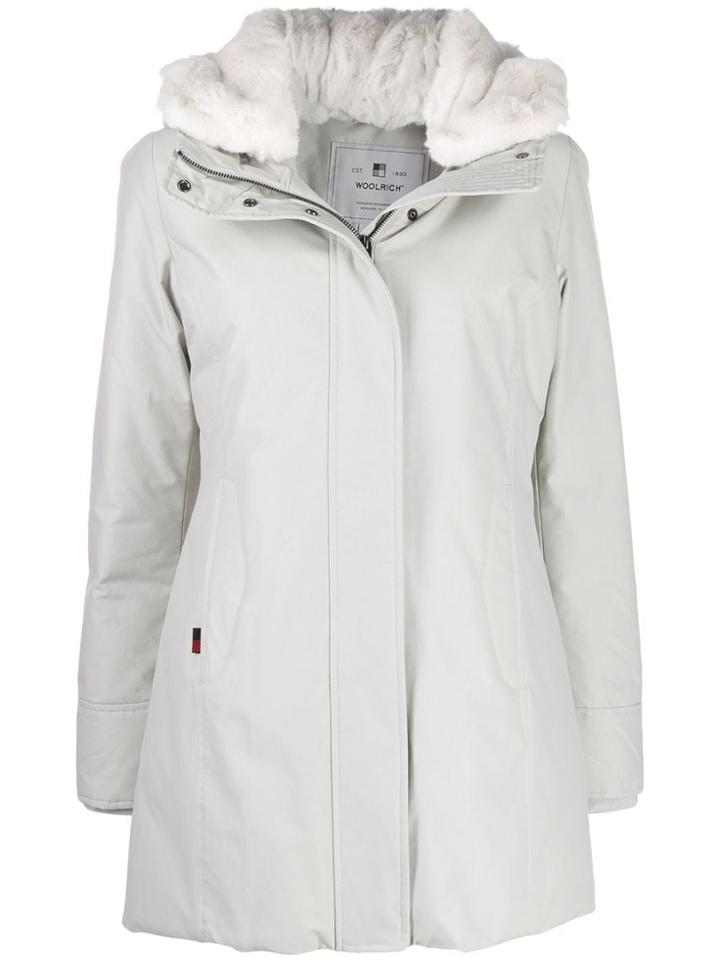 Woolrich Boulder Parka Coat - White