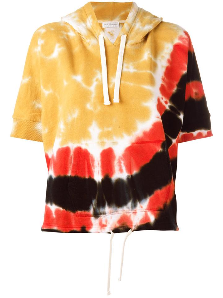 Faith Connexion - Tie-dyed Hoodie - Women - Cotton - S, Yellow/orange, Cotton