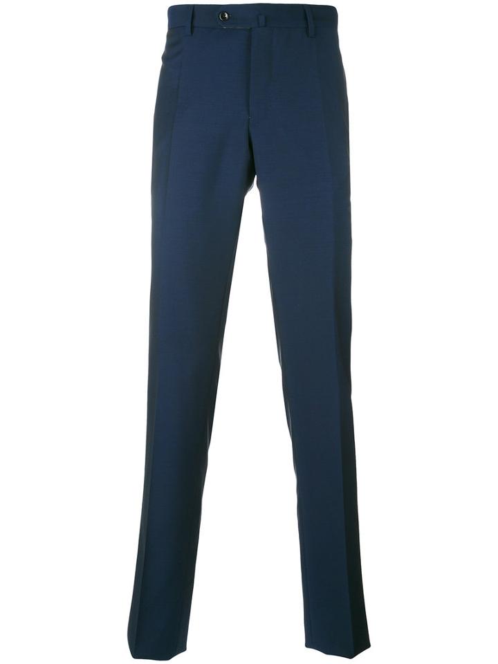 Incotex - Slim Formal Trousers - Men - Wool/other Fibres - 54, Blue, Wool/other Fibres