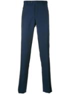 Incotex - Slim Formal Trousers - Men - Wool/other Fibres - 54, Blue, Wool/other Fibres