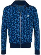 Prada Knitted Bomber Jacket - Blue