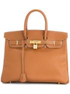 Hermès Vintage Birkin 35 Hand Bag - Brown