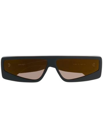 Courrèges Eyewear Square Tinted Sunglasses - Black