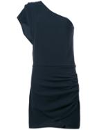 Iro Davov One Shoulder Dress - Blue