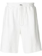Walk Of Shame Drawstring Bermuda Shorts - White
