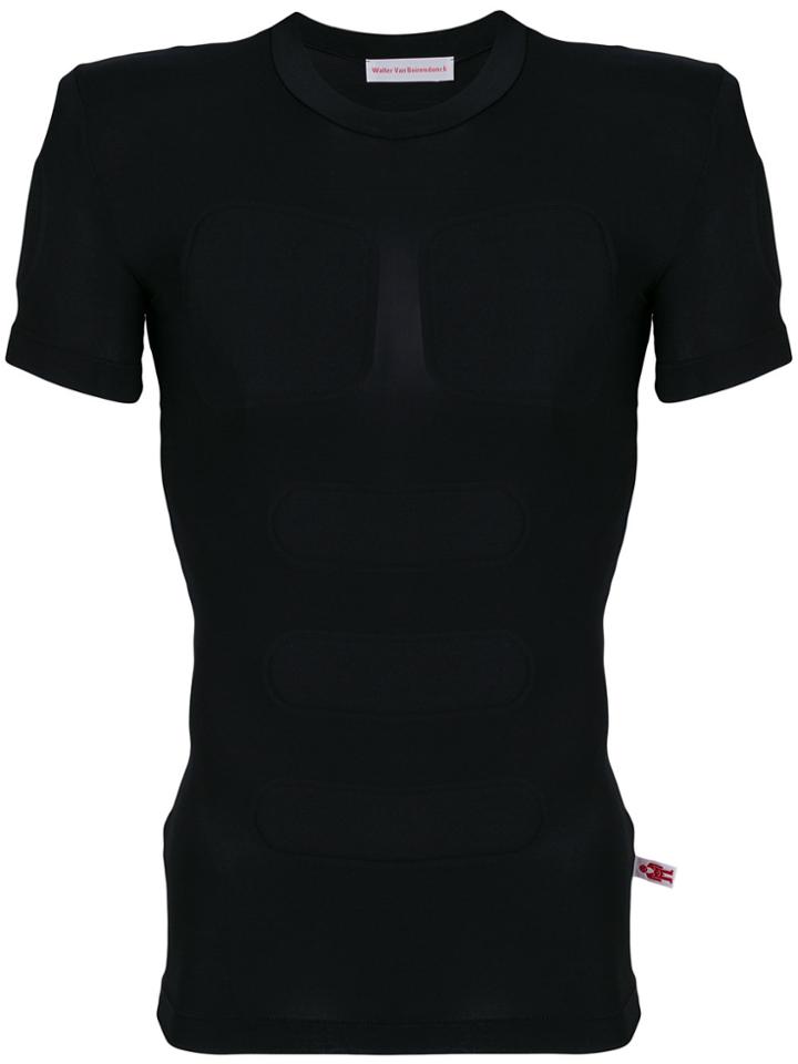 Walter Van Beirendonck Fitted T-shirt - Black