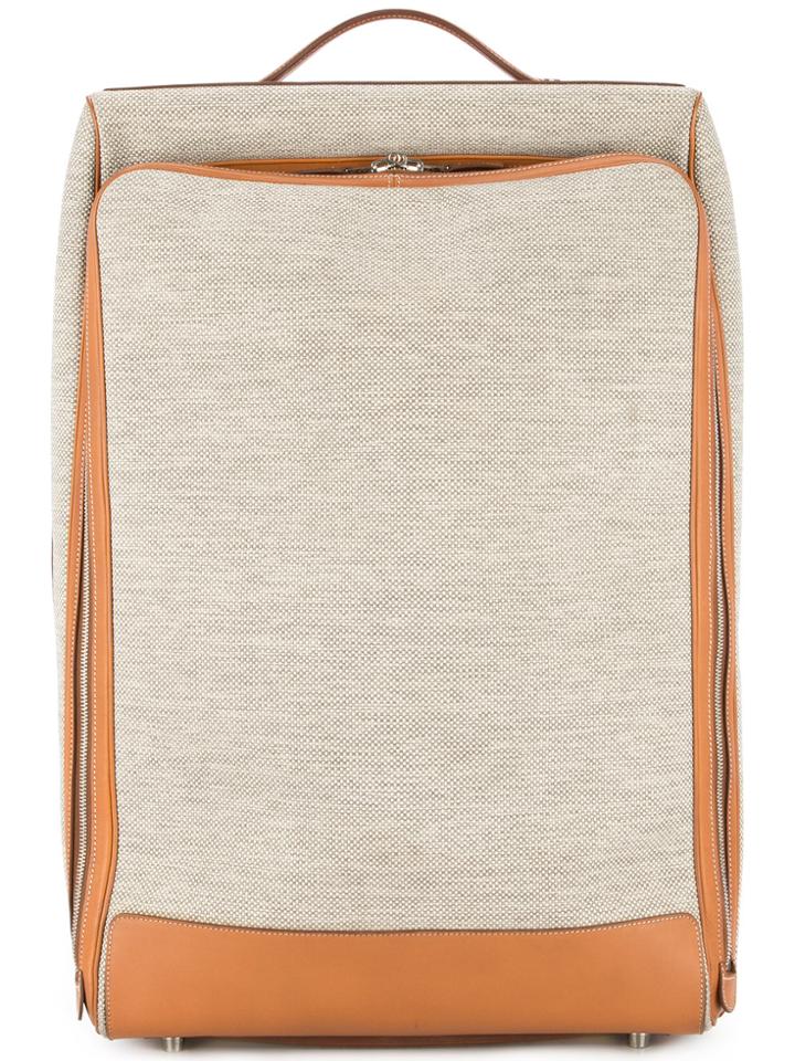 Hermès Vintage Caleche-express Cabin Suitcase - Brown