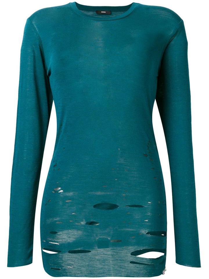 Diesel T-fien Jumper - Green