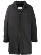 Ambush Oversized Hooded Coat - Black
