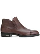 Baldinini Brogue Toe Ankle Boots - Brown