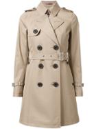Loveless Trench Coat, Women's, Size: 36, Brown, Cotton