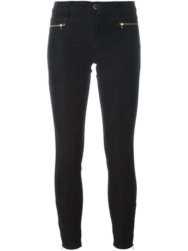 J Brand Skinny Trousers, Women's, Size: 25, Green, Cotton/modal/polyester/polyurethane