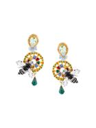 Dolce & Gabbana Drop Bee Clip-on Earrings, Women's