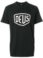 Deus Ex Machina Oversized Logo T-shirt - Black