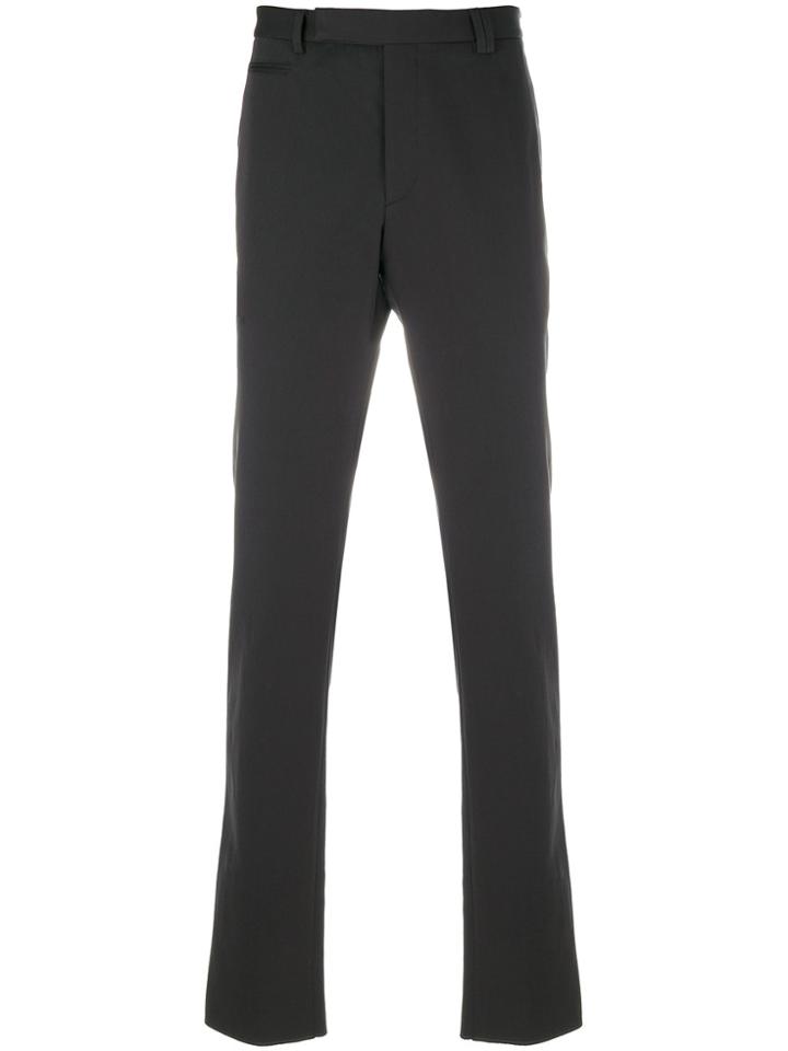 Fendi Fitted Tailored Trousers - Grey